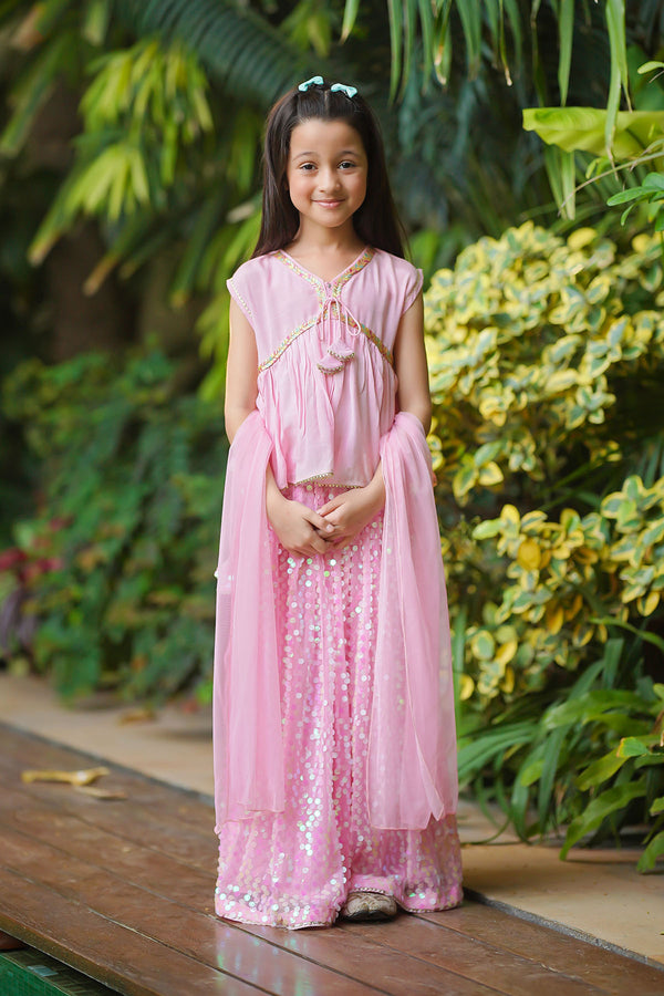 Cotton Silk Embellished 3 Pc Suit